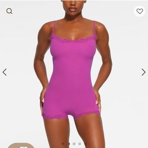Skims Fits Everybody Lace Onesie
